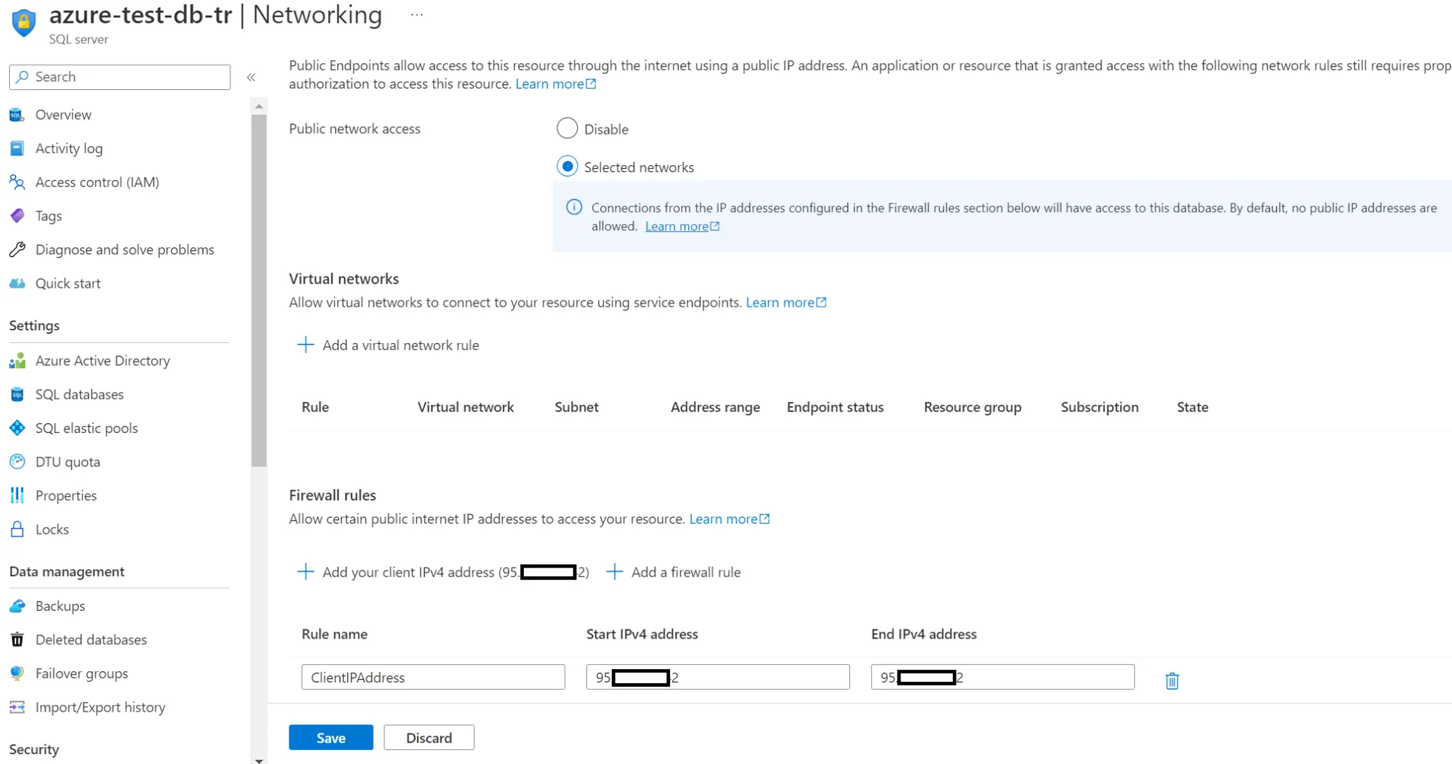 Azure SQL Server for PDF generation