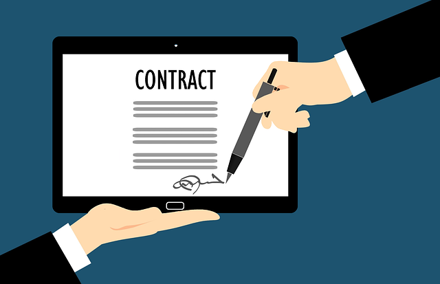 Digital contracts signature